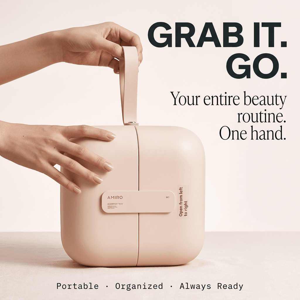 Kelva Lighted Beauty Case